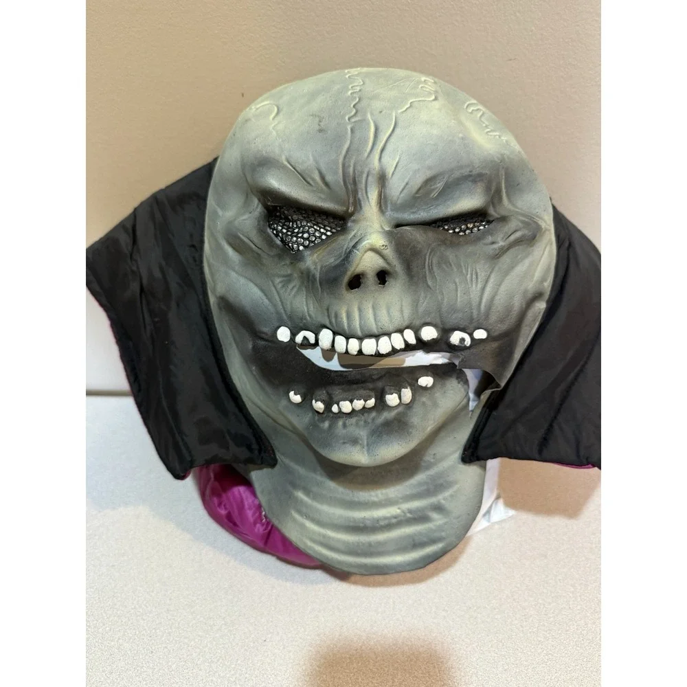 Easter Halloween Skeleton Glow‎ In The Dark Mask Zombie Dead Goon Rotting Flesh